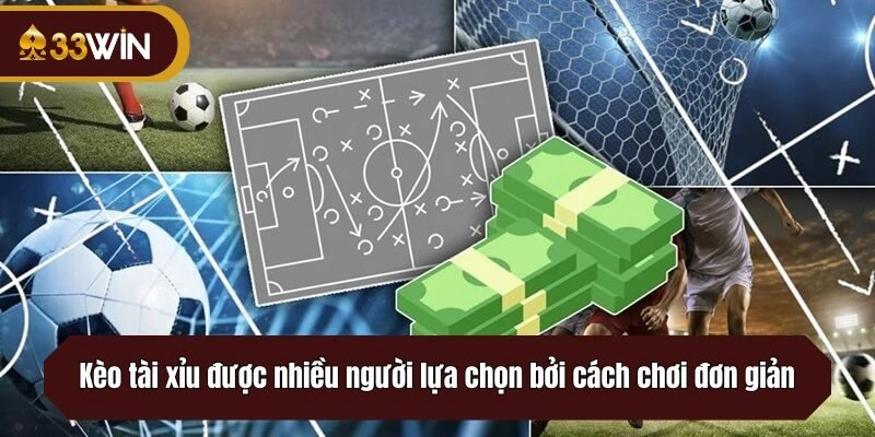Kèo tài xỉu được nhiều người lựa chọn bởi cách chơi đơn giản